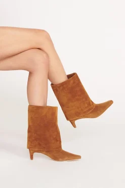 WALLY FOLDOVER BOOT  TAN