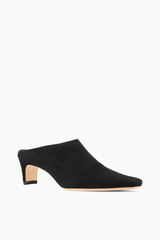 WALLY MULE  BLACK SUEDE
