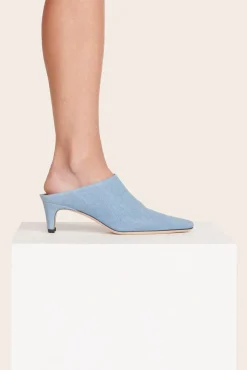 WALLY MULE  DENIM BLUE