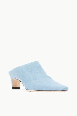 WALLY MULE  DENIM BLUE