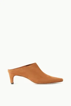 WALLY MULE  TAN SUEDE