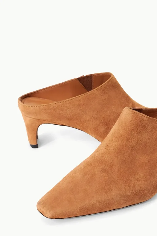 WALLY MULE  TAN SUEDE