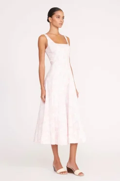 WELLS DRESS  IVORY CHERRY BLOSSOM TOILE