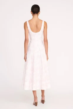 WELLS DRESS  IVORY CHERRY BLOSSOM TOILE