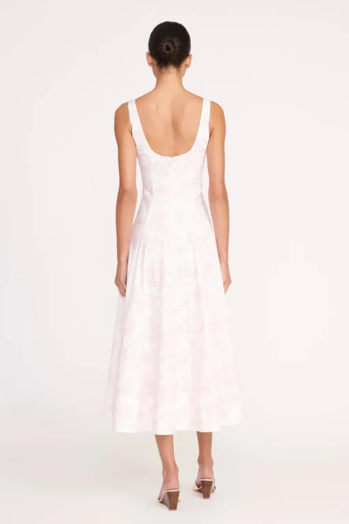 WELLS DRESS  IVORY CHERRY BLOSSOM TOILE