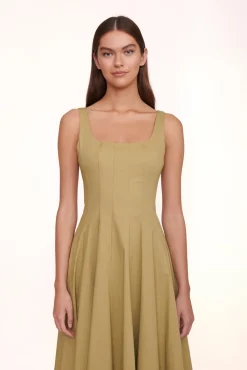 WELLS DRESS  KHAKI