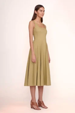 WELLS DRESS  KHAKI
