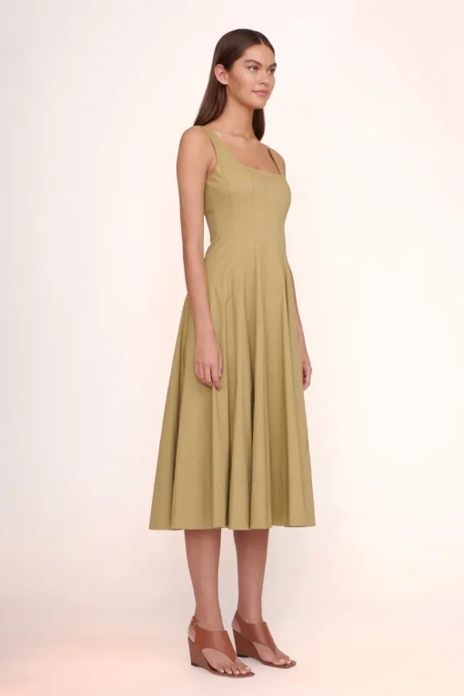 WELLS DRESS  KHAKI