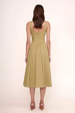 WELLS DRESS  KHAKI