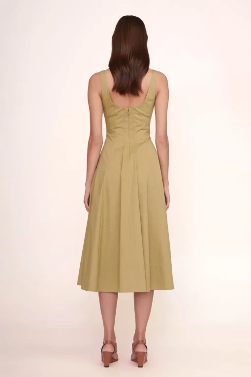 WELLS DRESS  KHAKI
