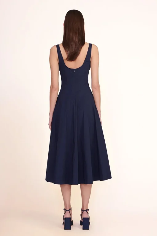 WELLS DRESS  NAVY