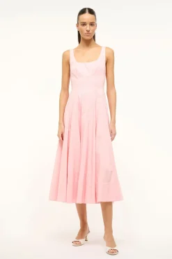 WELLS DRESS  PEARL PINK