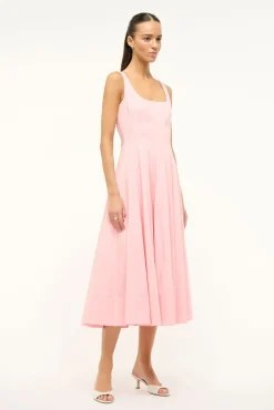 WELLS DRESS  PEARL PINK