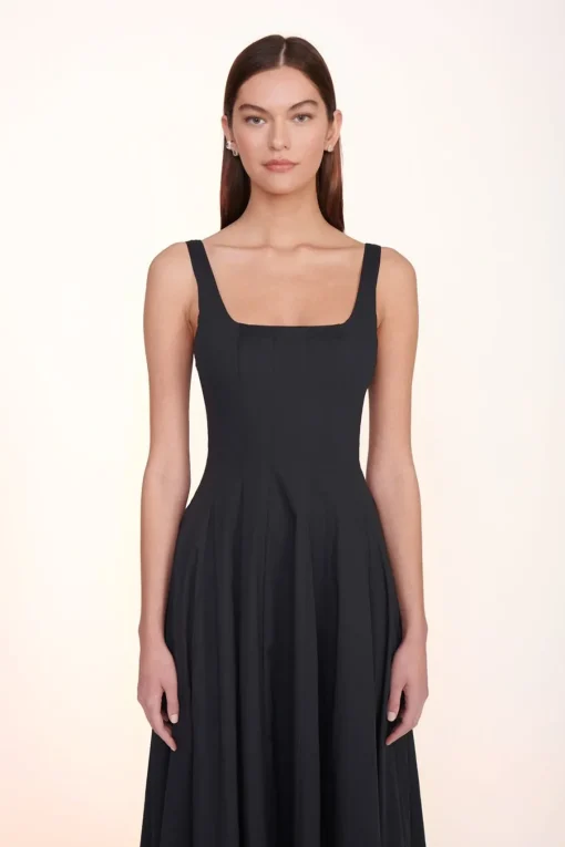 WELLS MAXI DRESS  BLACK