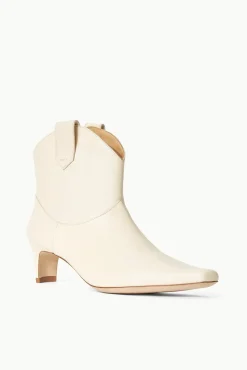 WESTERN WALLY ANKLE BOOT  CREAM