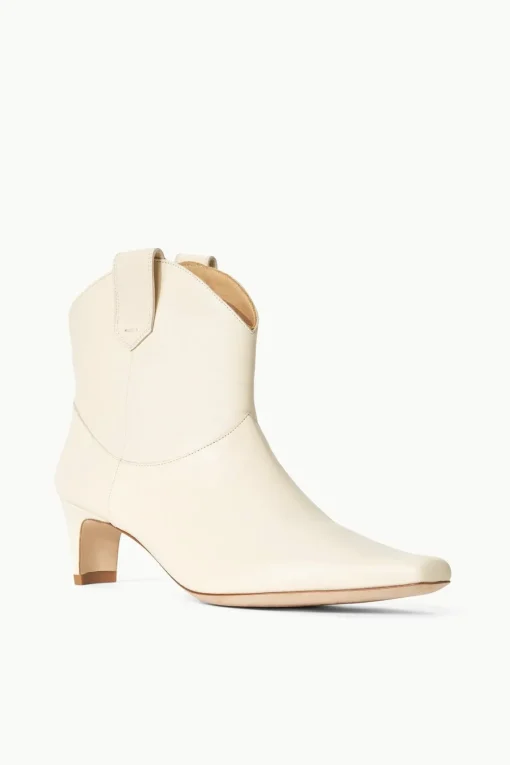 WESTERN WALLY ANKLE BOOT  CREAM