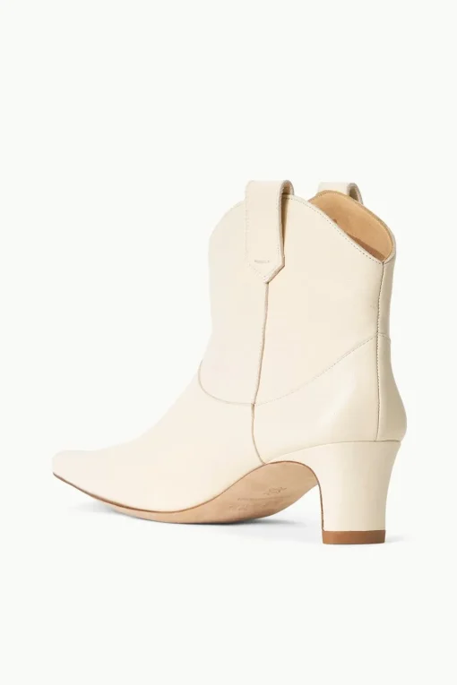 WESTERN WALLY ANKLE BOOT  CREAM