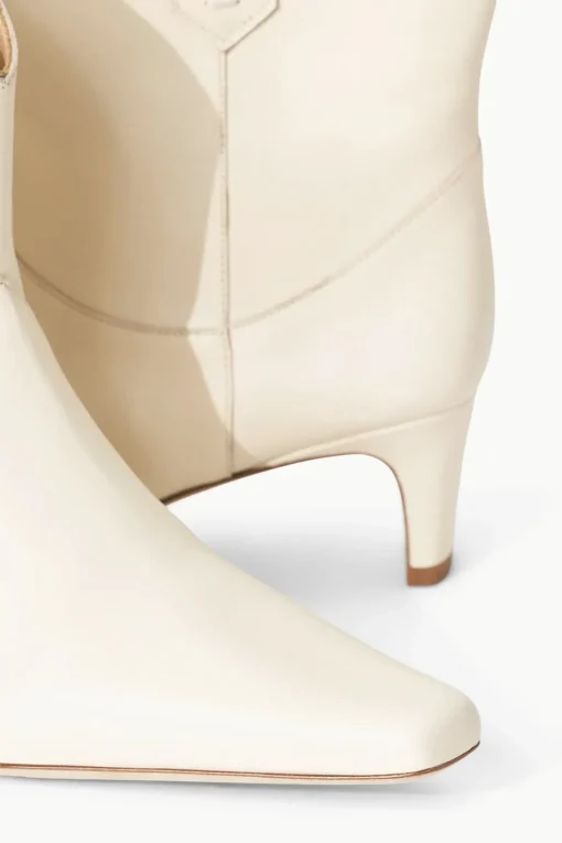 WESTERN WALLY ANKLE BOOT  CREAM