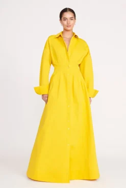 WINONA DRESS  HONEY