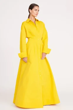 WINONA DRESS  HONEY