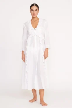ZION DRESS  WHITE