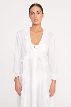 ZION DRESS  WHITE