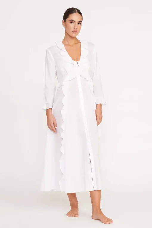 ZION DRESS  WHITE