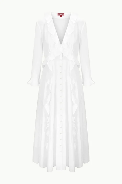 ZION DRESS  WHITE