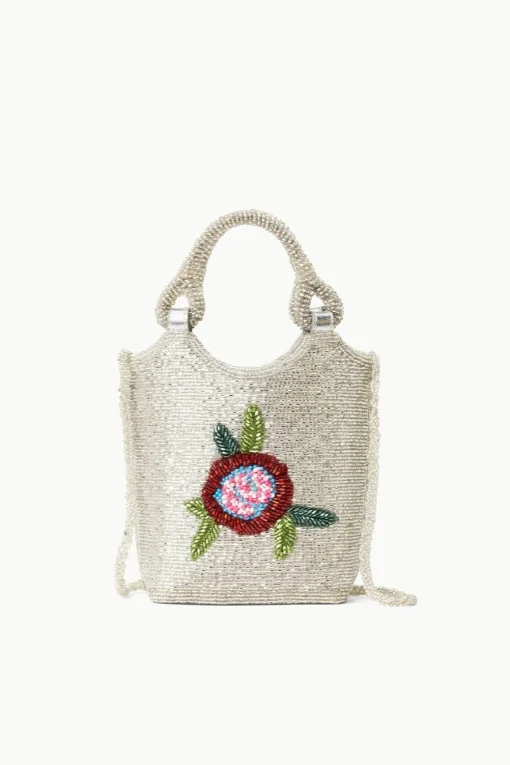 ZOE BEADED BAG  DIAMOND ROSE
