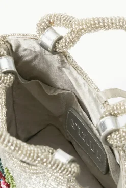 ZOE BEADED BAG  DIAMOND ROSE
