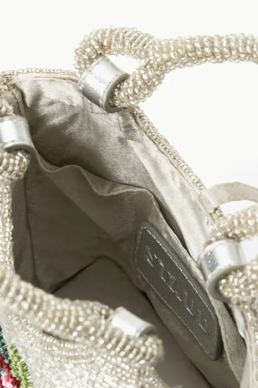 ZOE BEADED BAG  DIAMOND ROSE