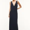 ZORA DRESS  NAVY
