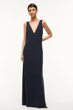 ZORA DRESS  NAVY