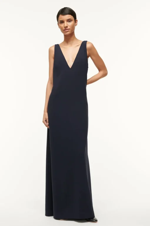 ZORA DRESS  NAVY
