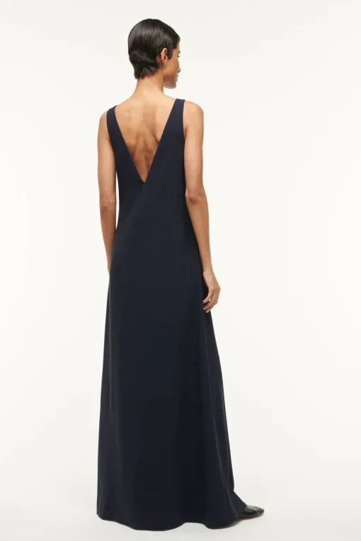 ZORA DRESS  NAVY